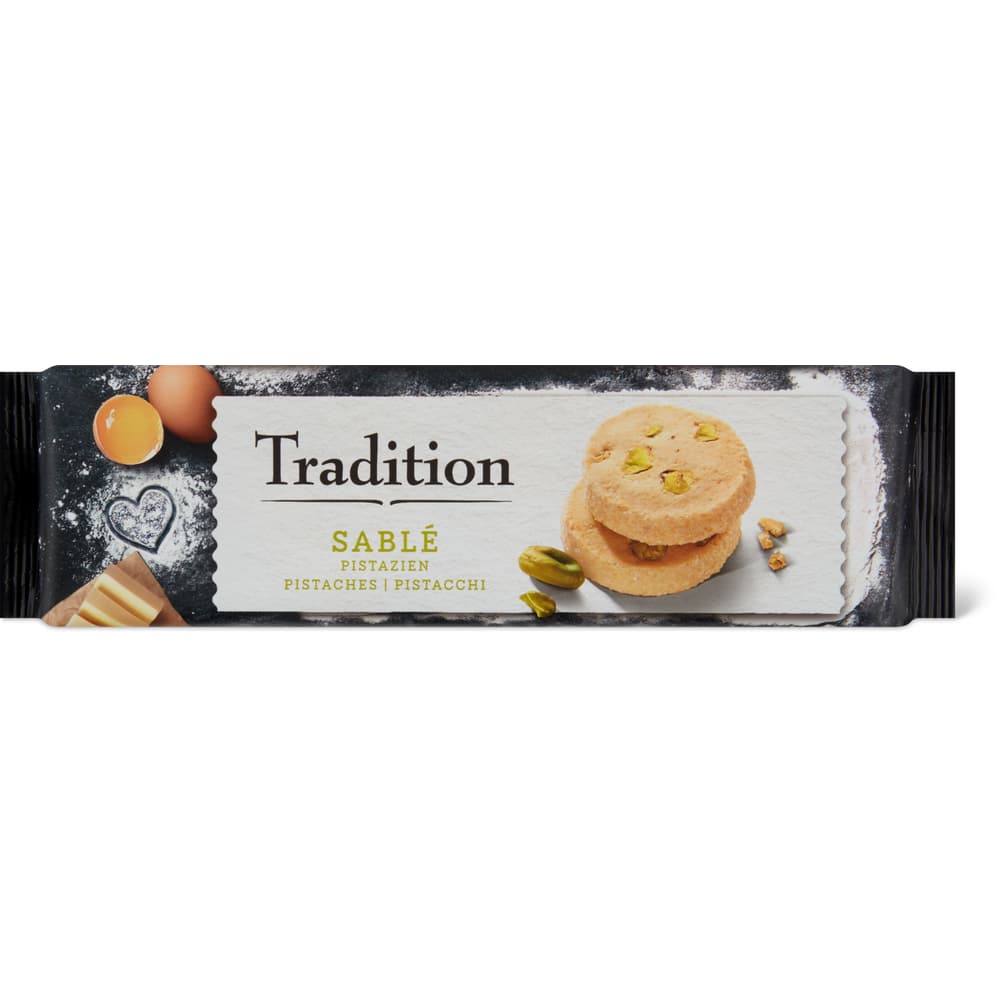 Tradition - Biscuits Mürbegebäck gerösteten Pistazien