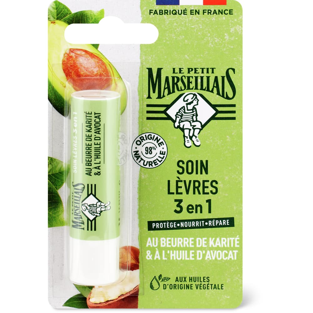 Le Petit Marseillais Lippenpflege 3in1