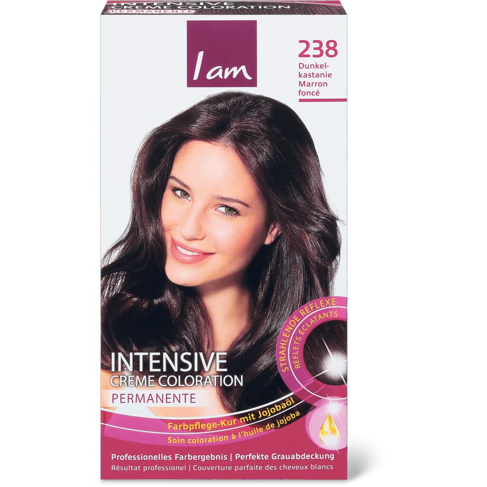 I am hair Intensive Creme Coloration 238, Dunkelkastanie