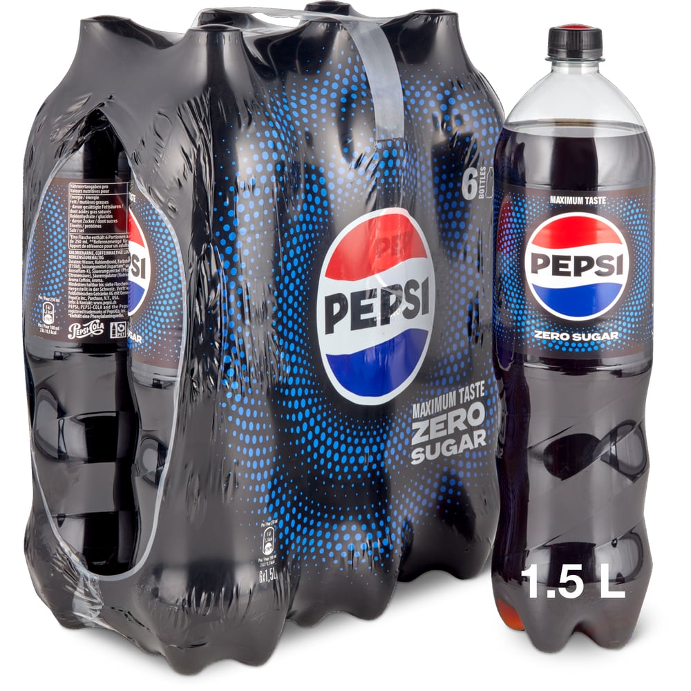 Pepsi Zero ohne Zuckerzusatz