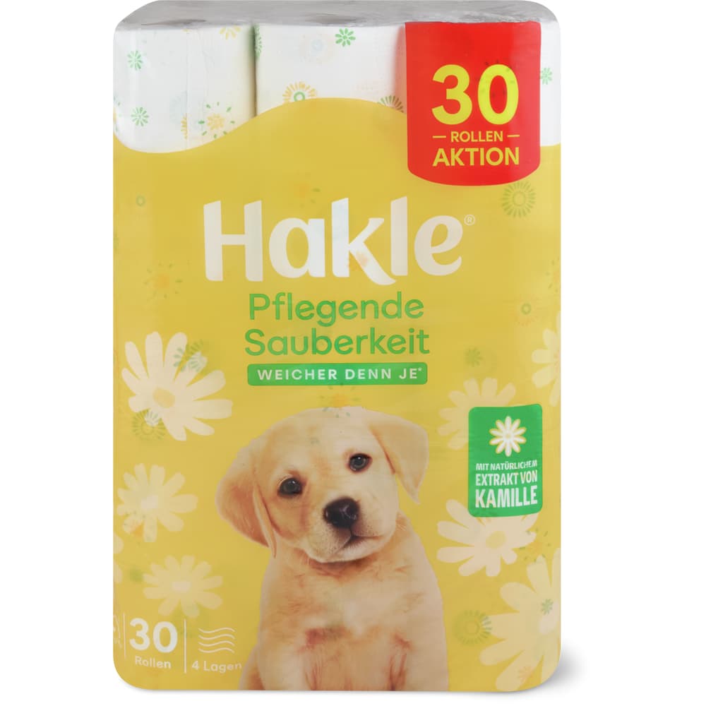 Hakle Pflegende Sauberkeit 4-lagig