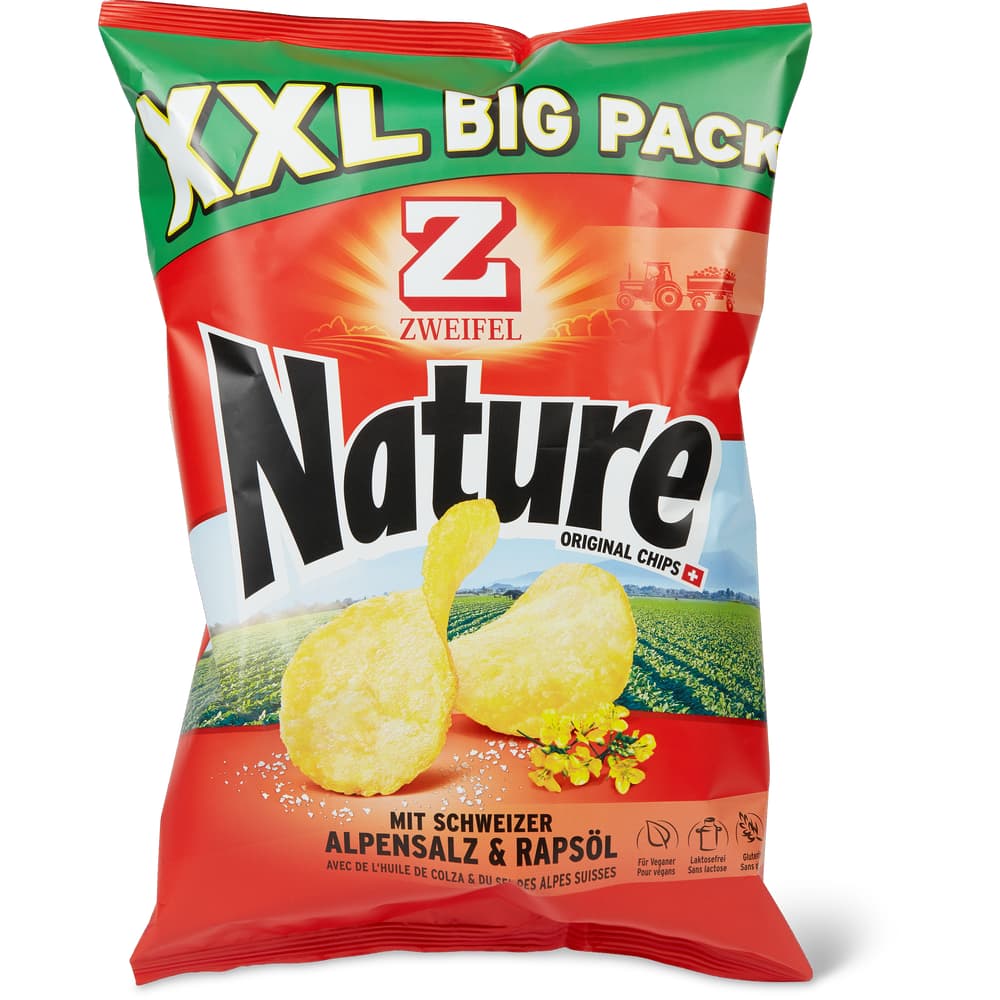 Zweifel Big Pack Chips Nature