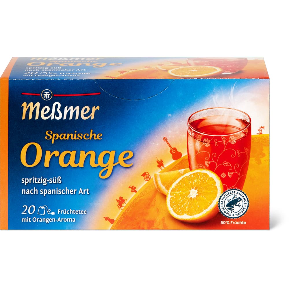 Messmer Früchtetee Spanische Orange Aroma