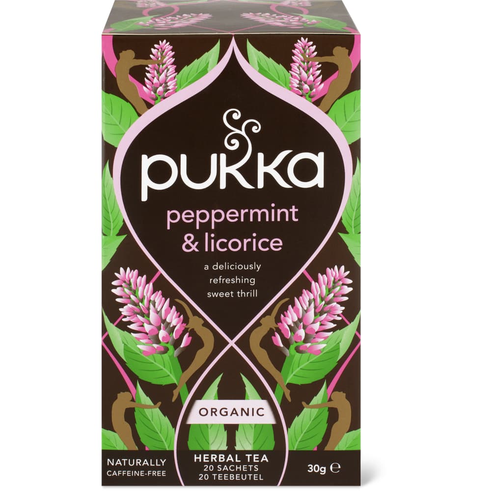 Pukka Kräutertee Minze und Lakritze