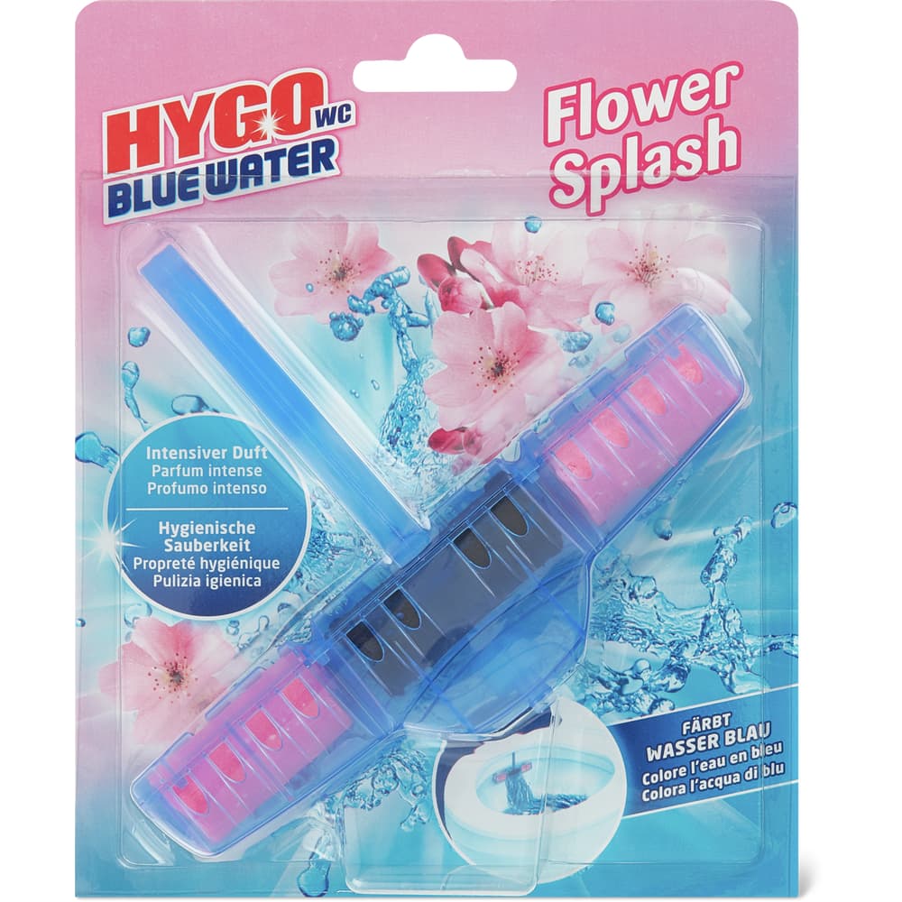 Hygo Blue Water WC-Einhänger Flower Splash