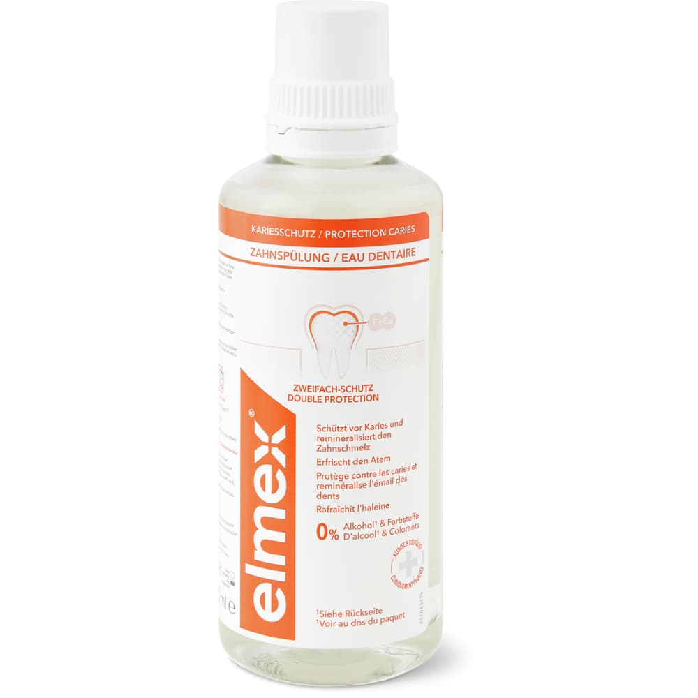 Elmex Zahnspühlung Kariesschutz