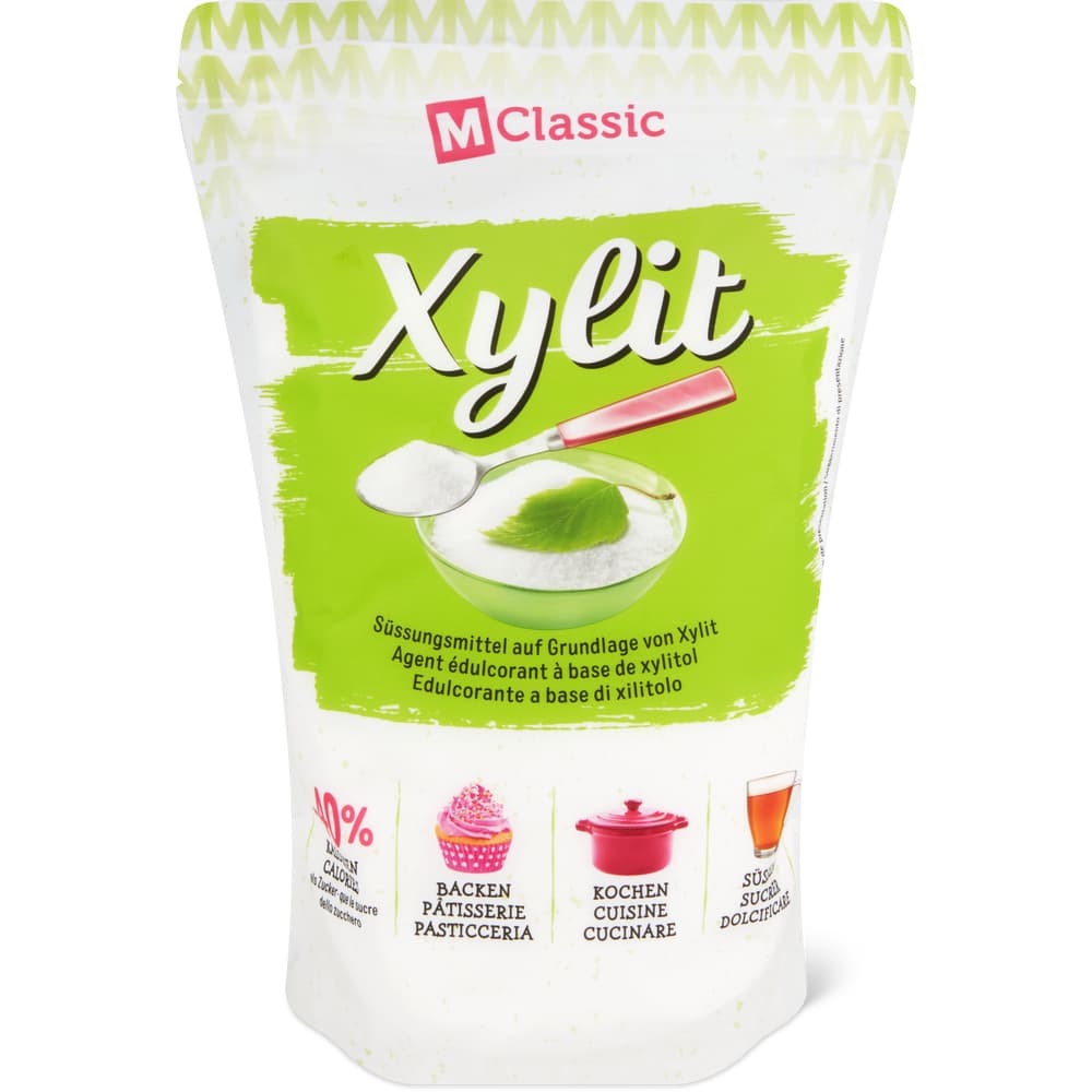 M-Classic Süssungsmittel aus Birken, Buchen und anderen Harthölzern Xylit
