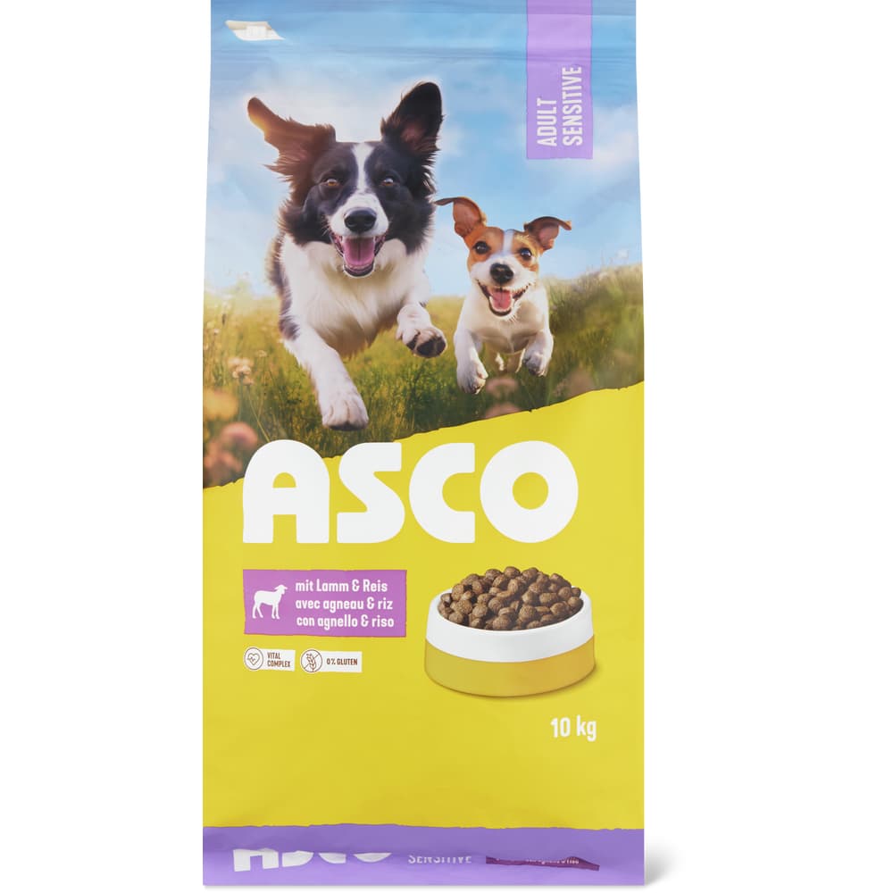 Asco Adult Sensitive Trockenfutter Lamm & Reis