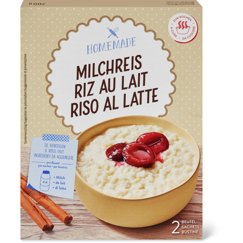 Homemade Milchreis