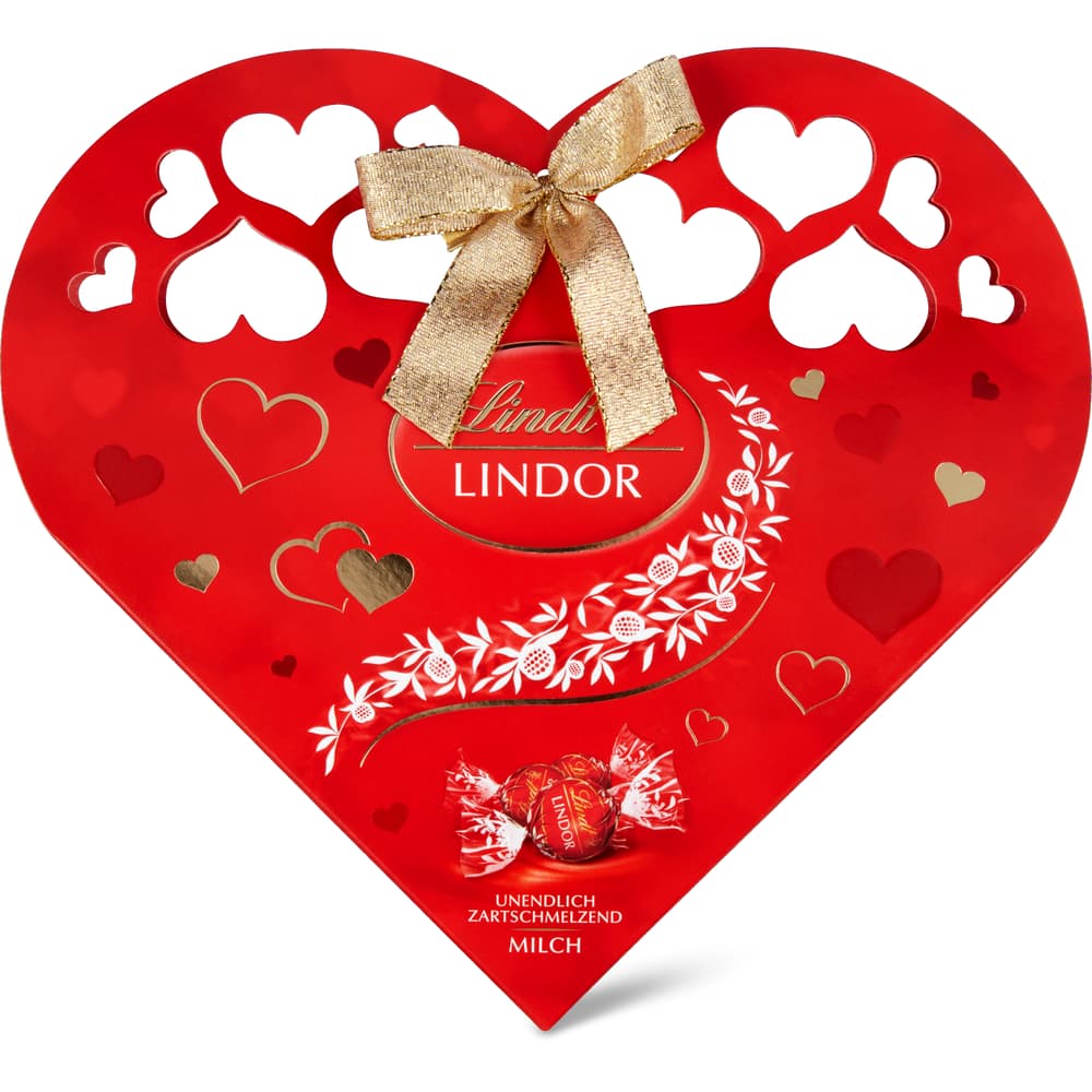 Lindt Lindor Kugeln Milch Herz