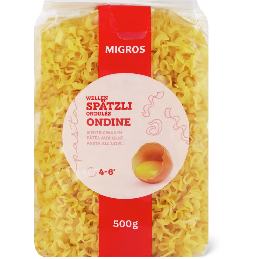 Migros Wellenspätzli