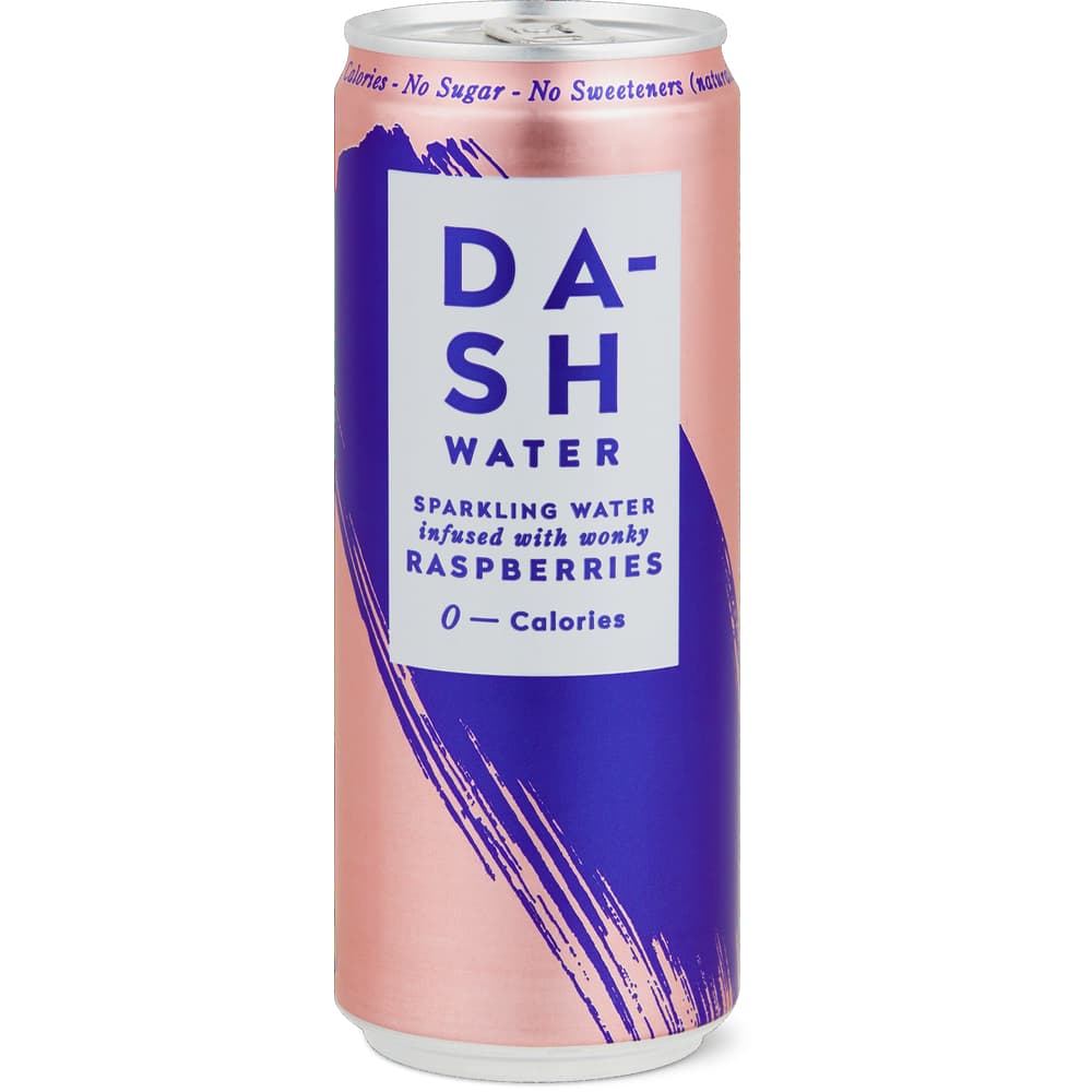 Dash Water Raspberries Sparkling Water 0. Calories