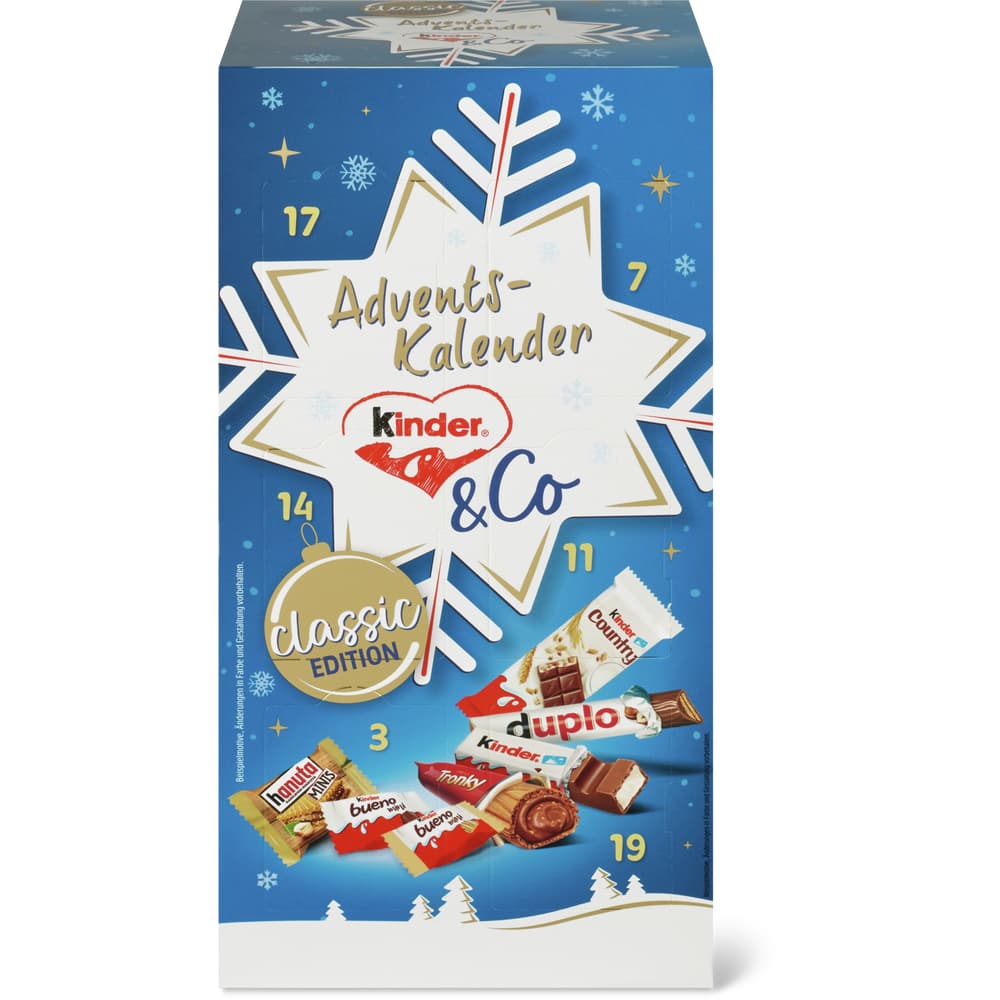 Kinder Adventskalender Happy Snack