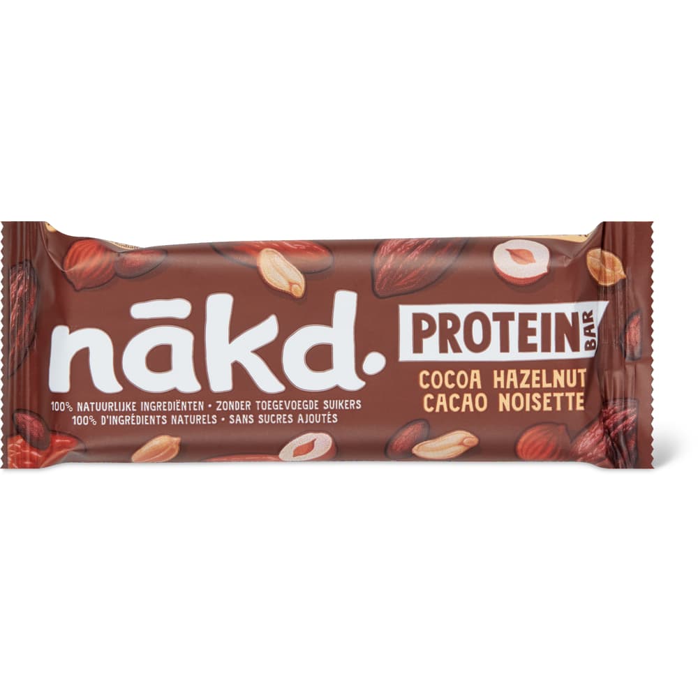 nakd. Protein Riegel Kakao Haselnuss