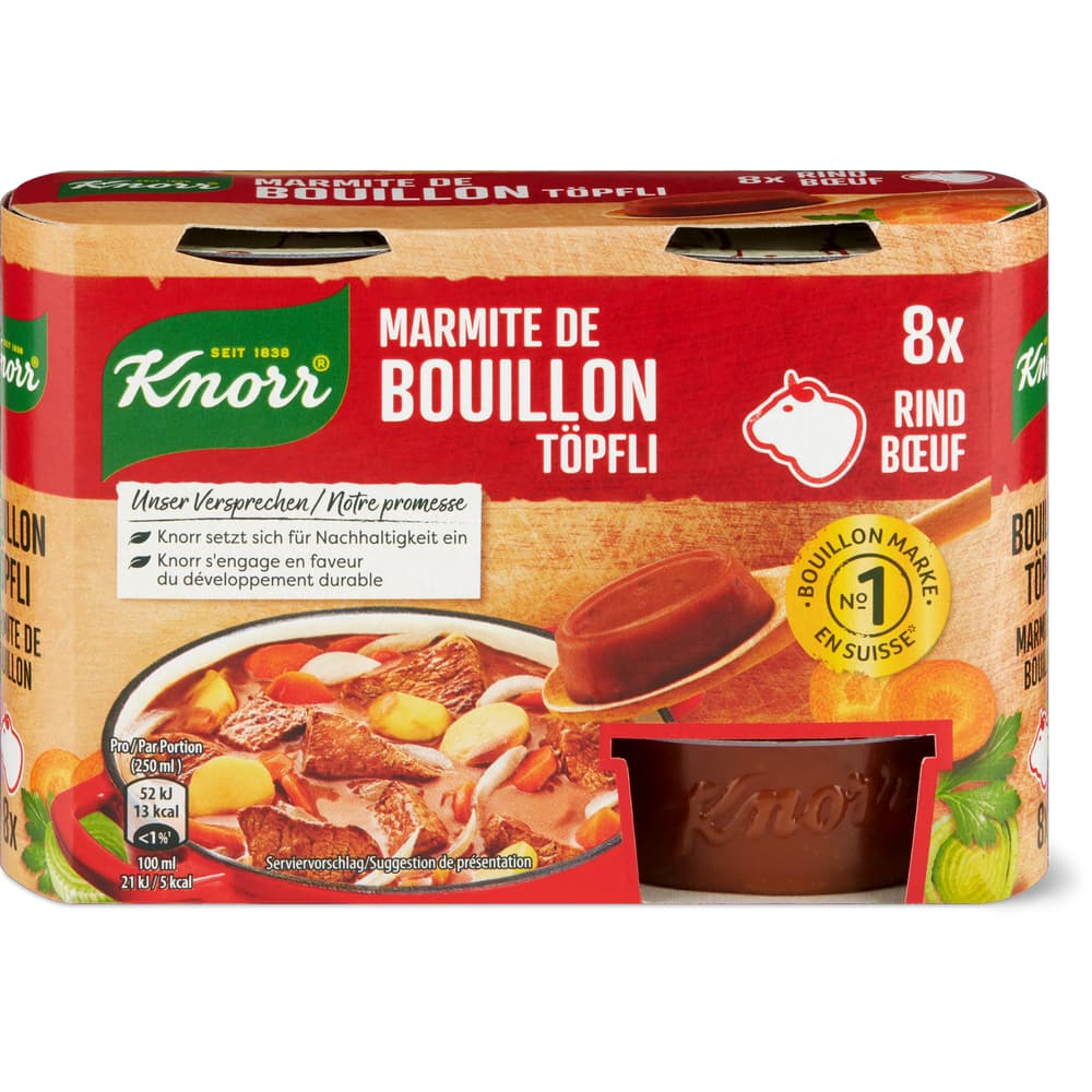 Knorr Bouillon Töpfli Rind 4 l