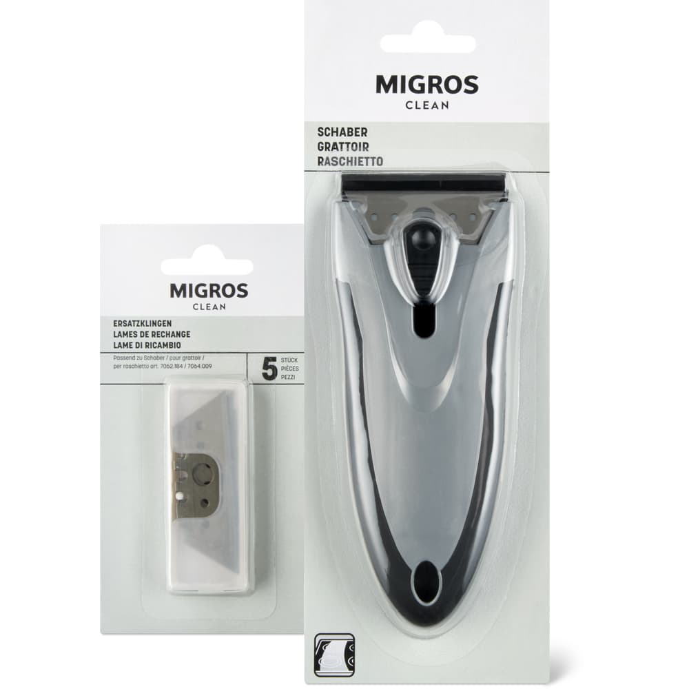 Migros Clean Set Schaber und Klinge
