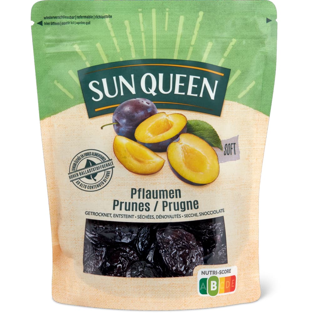 Sun Queen Pflaumen getrocknet und entsteint
