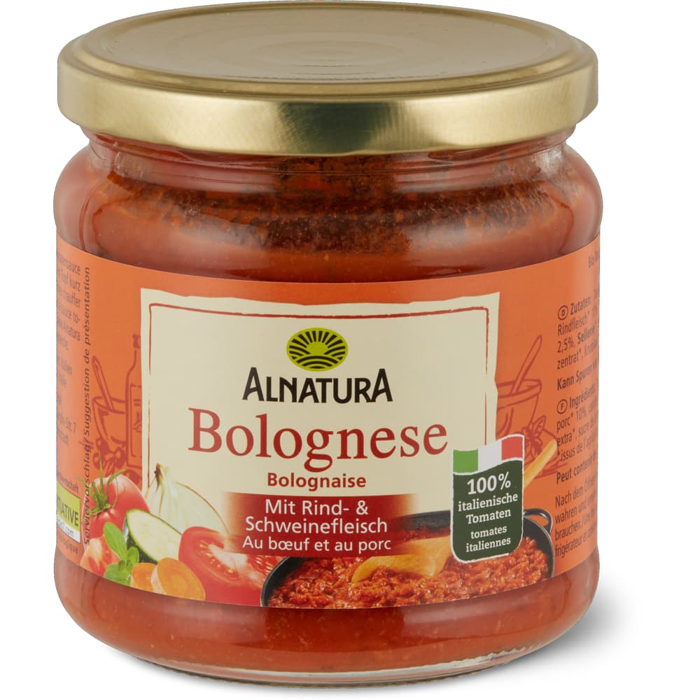 Alnatura Bolognese Bio, Rind- & Schweinefleisch