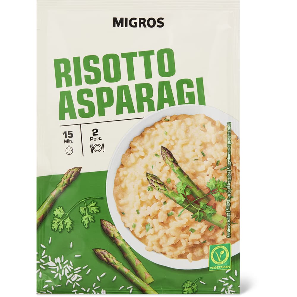 Migros Risotto Aspargi vegetarisch