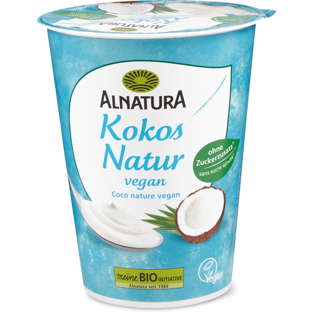 Alnatura Kokos Pflanzliche Alternative zu Joghurt aus Kokosmilchbasis Natur