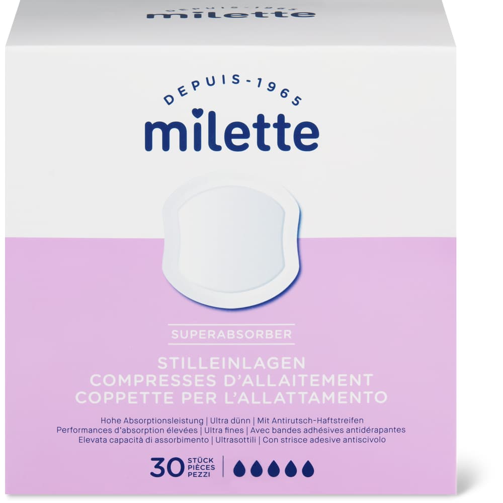 Milette Stilleinlagen Ultra Dünn