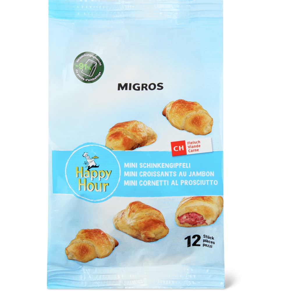 Migros Schinkengipfeli mini