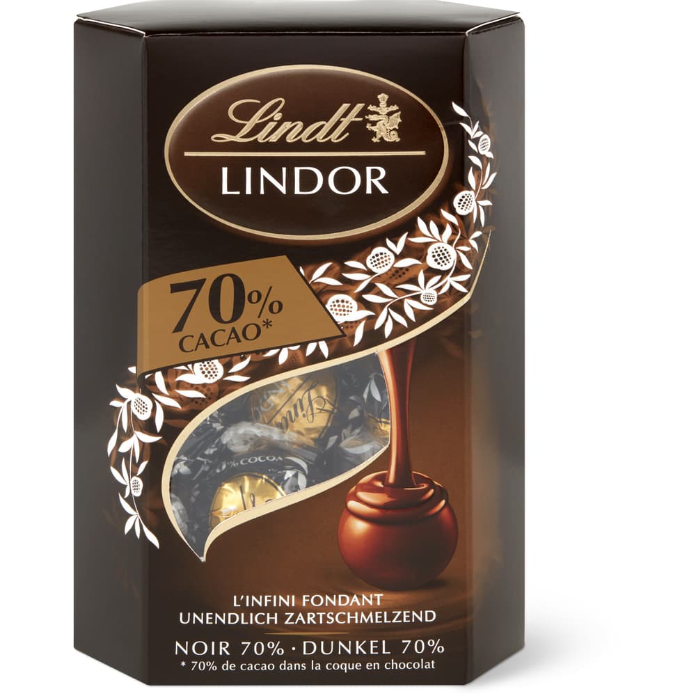 Lindt Lindor Kugel Dunkel 70% Kakao