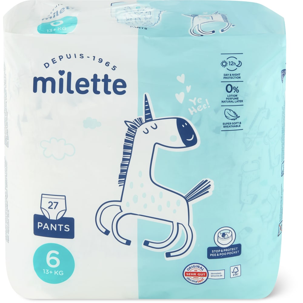 Milette Baby Care Pants Grösse 6, +13kg
