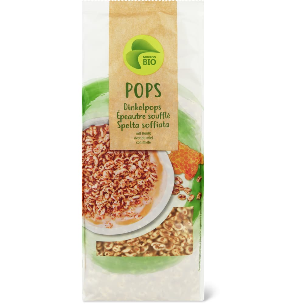 Migros Bio Dinkelpops mit Honig