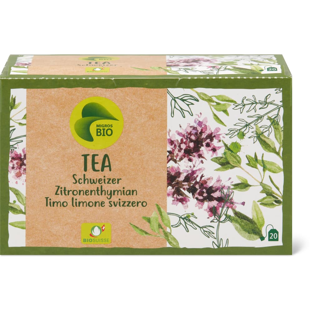 Migros Bio Kräutertee Zitronenthymian