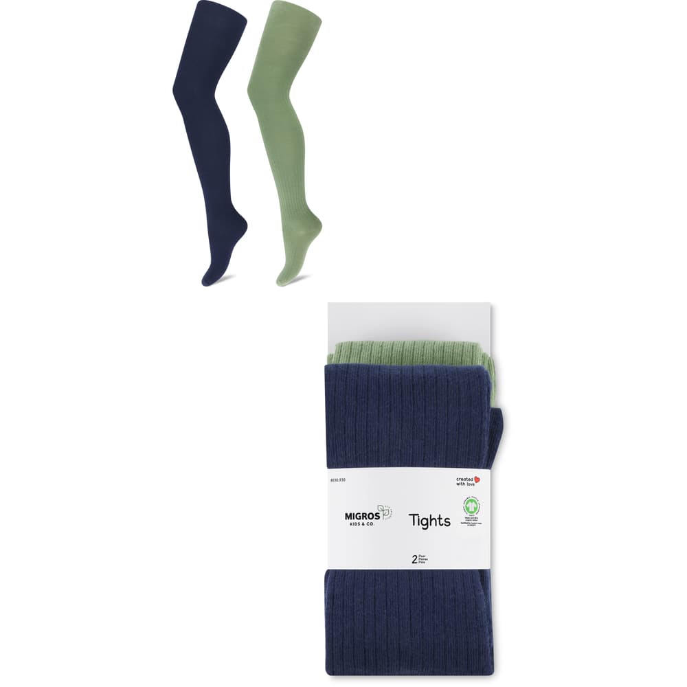 Migros Kids & Co. Kinder Strumpfhose Duo-Pack