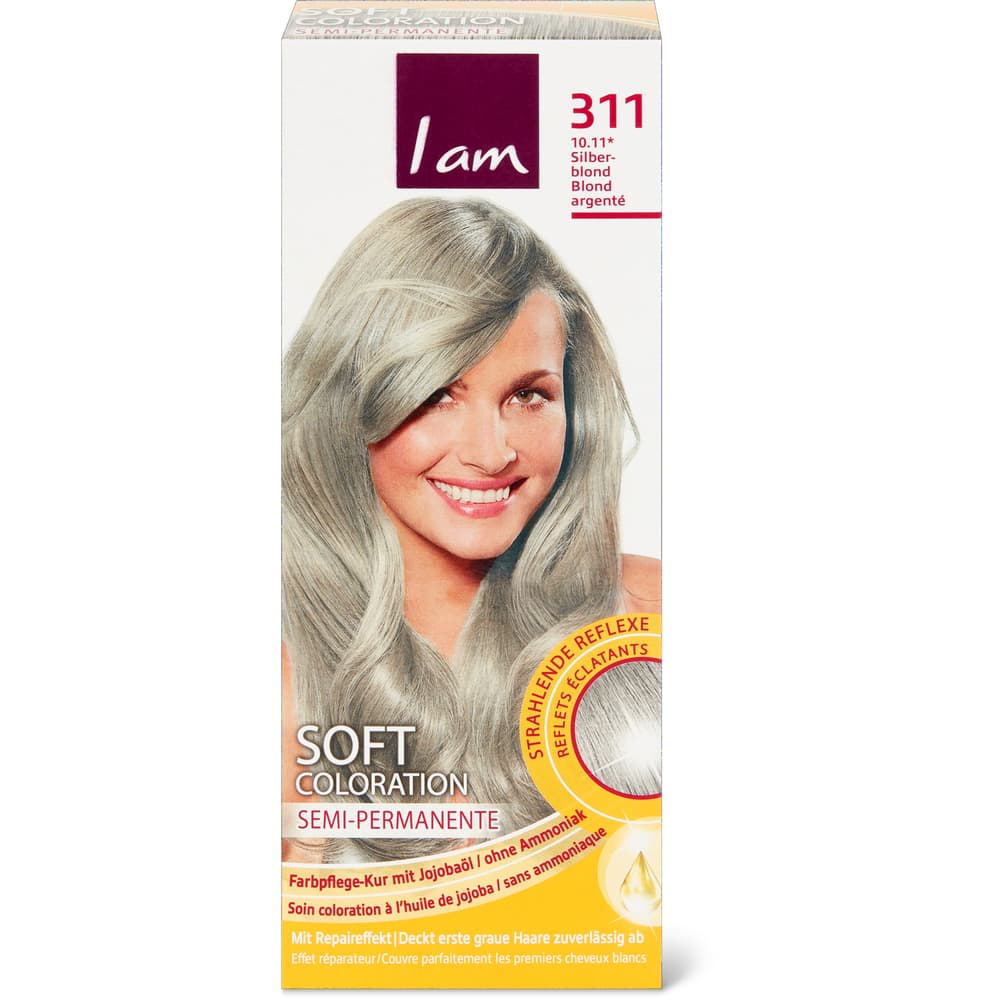 I am Pflegetönung 311 Silberblond, ohne Ammoniak