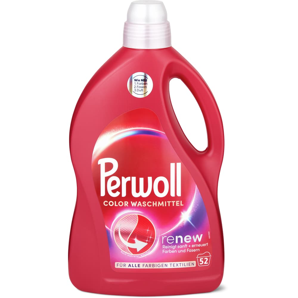 Perwoll Renew Color Flüssigwaschmittel 52 Waschgänge