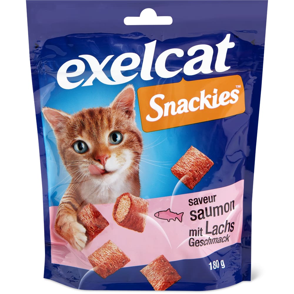 Exelcat Snackies Katzensnack Lachs