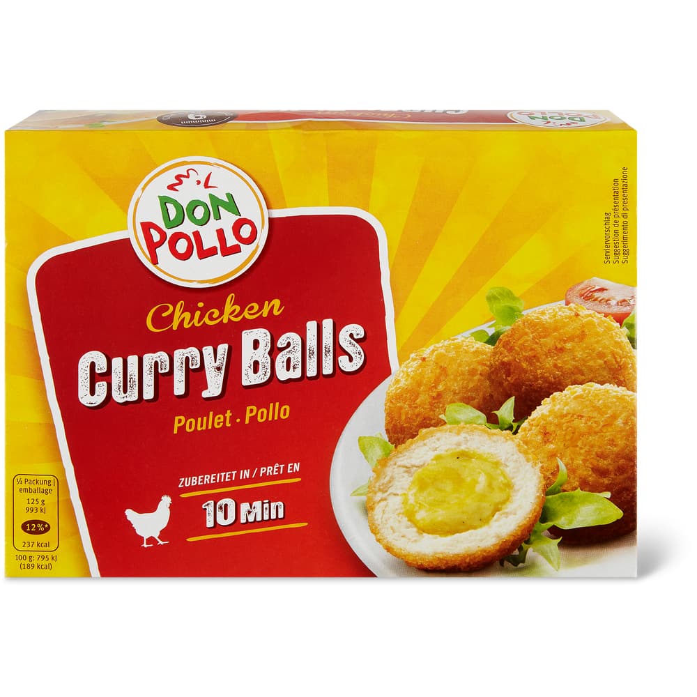 Don Pollo Curry Balls Poulet