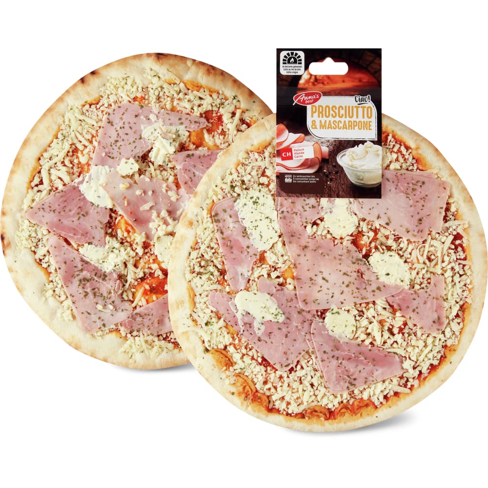 Anna's Best Pizza Schinken & Mascarpone