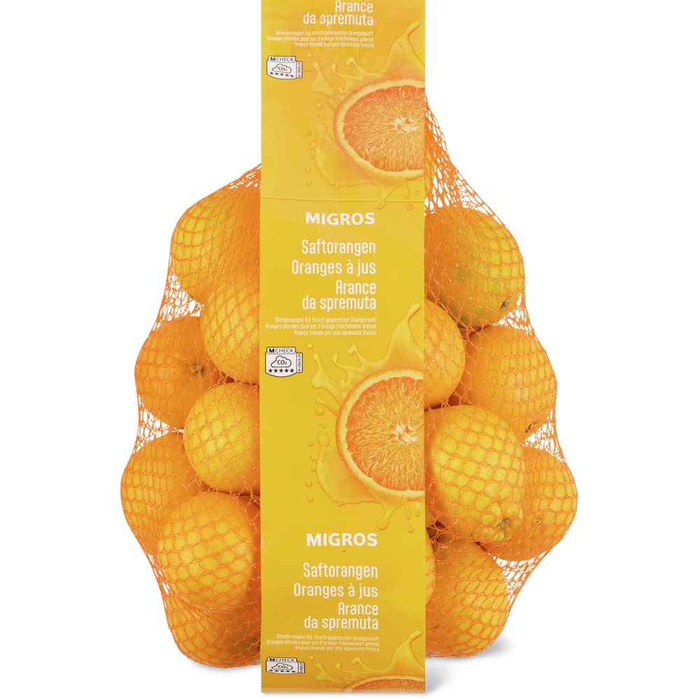 Migros Saftorangen à jus