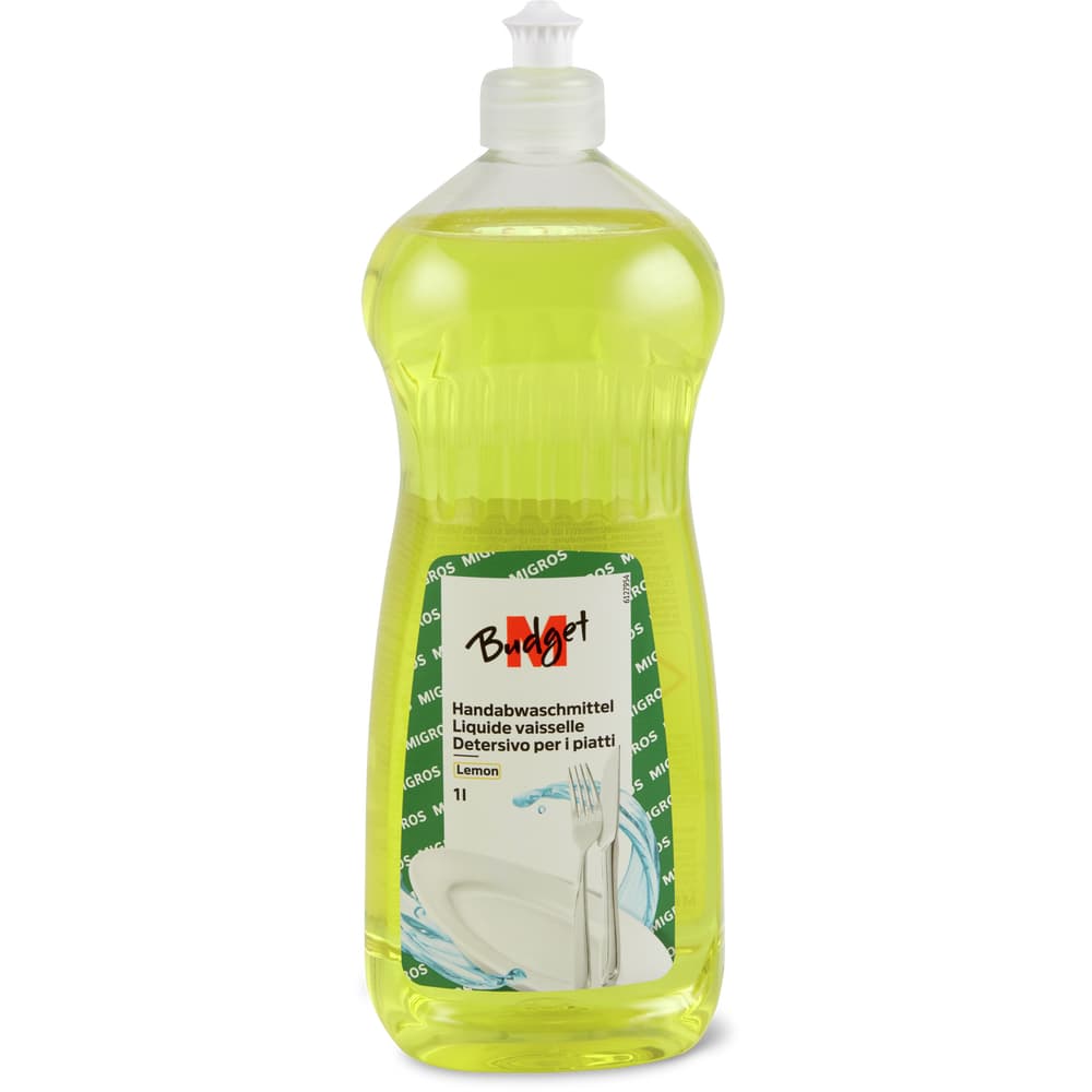 M-Budget Geschirrspülmittel Zitrone