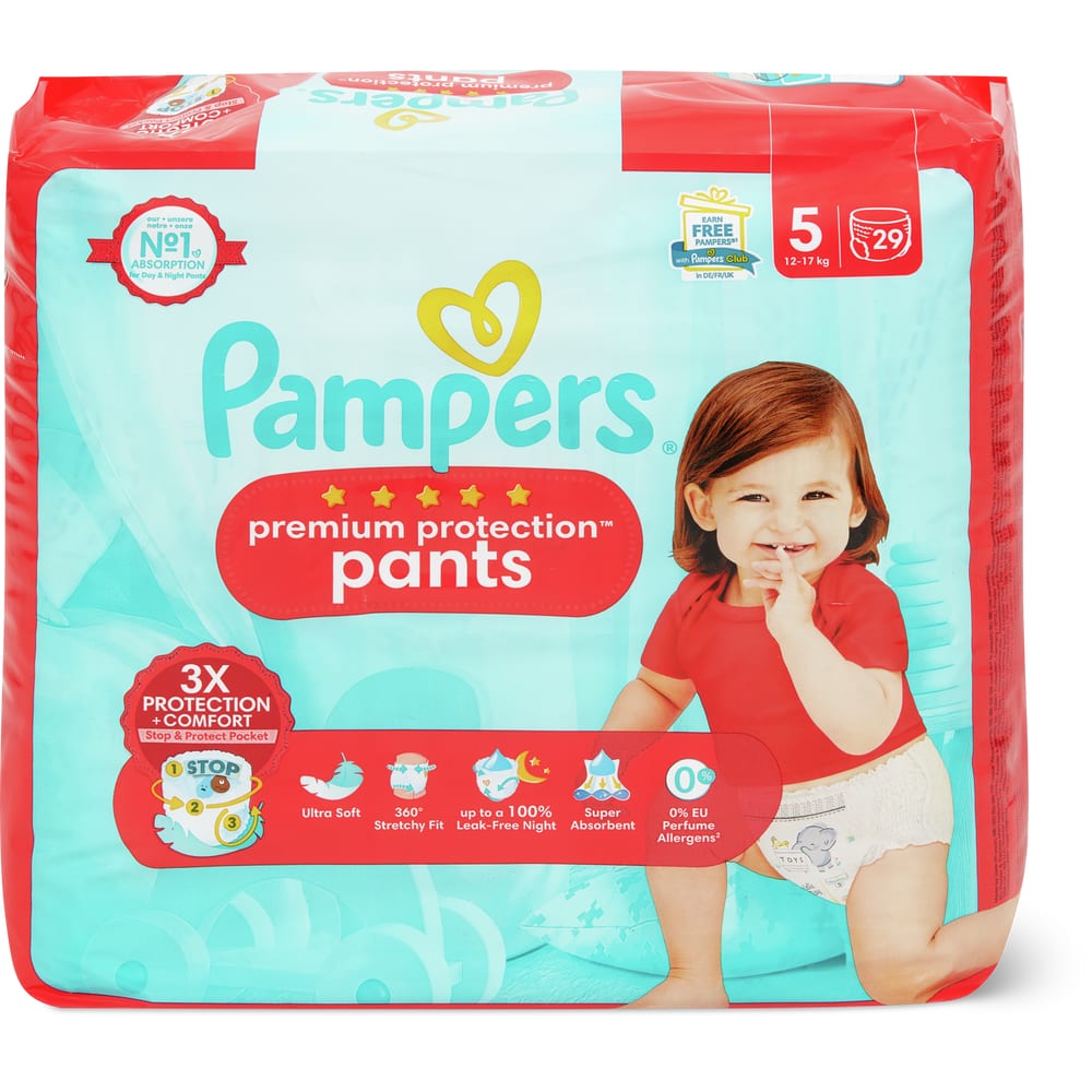 Pampers Premium Protection Pampers Premium Protection · Pannolini