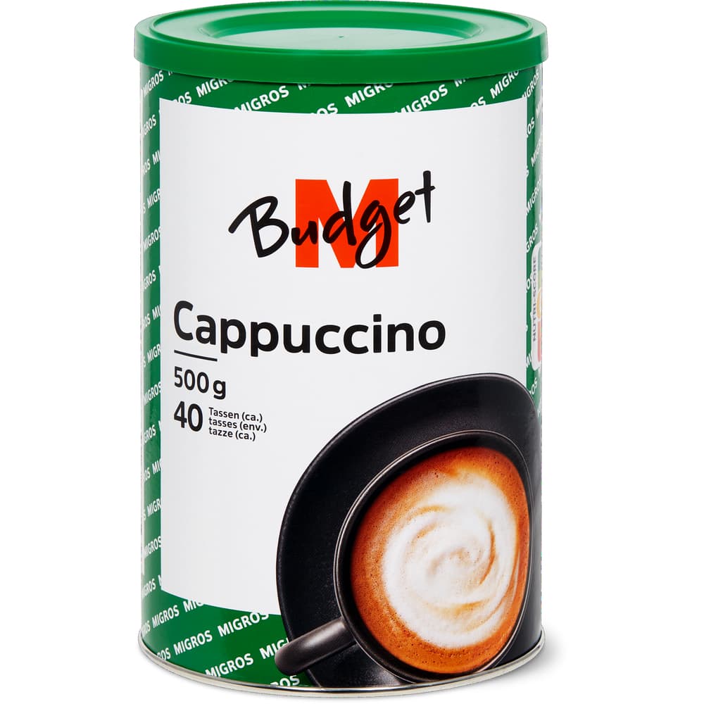 M-Budget Getränkepulver mit löslichem Kaffee Cappuccino