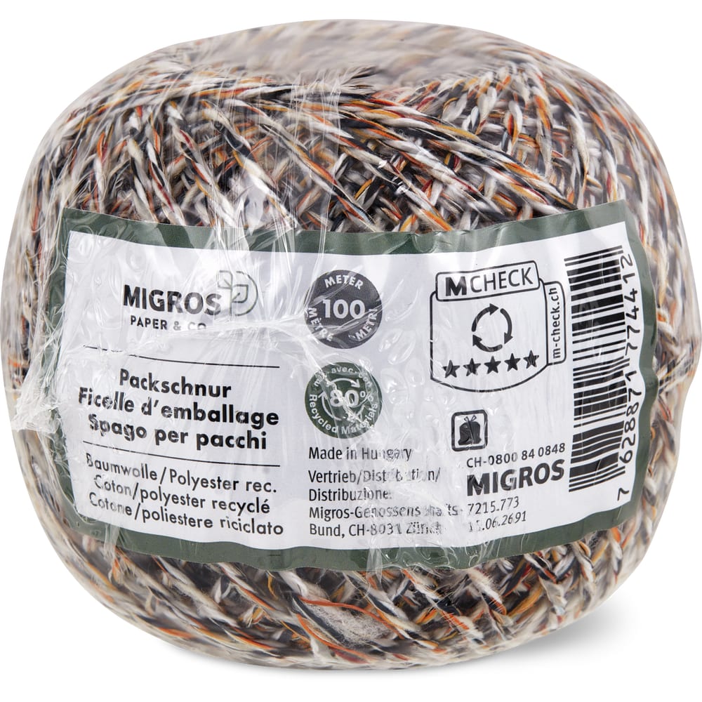 Paketschnur Migros Paper & Co. · Packschnur · 100m • Migros