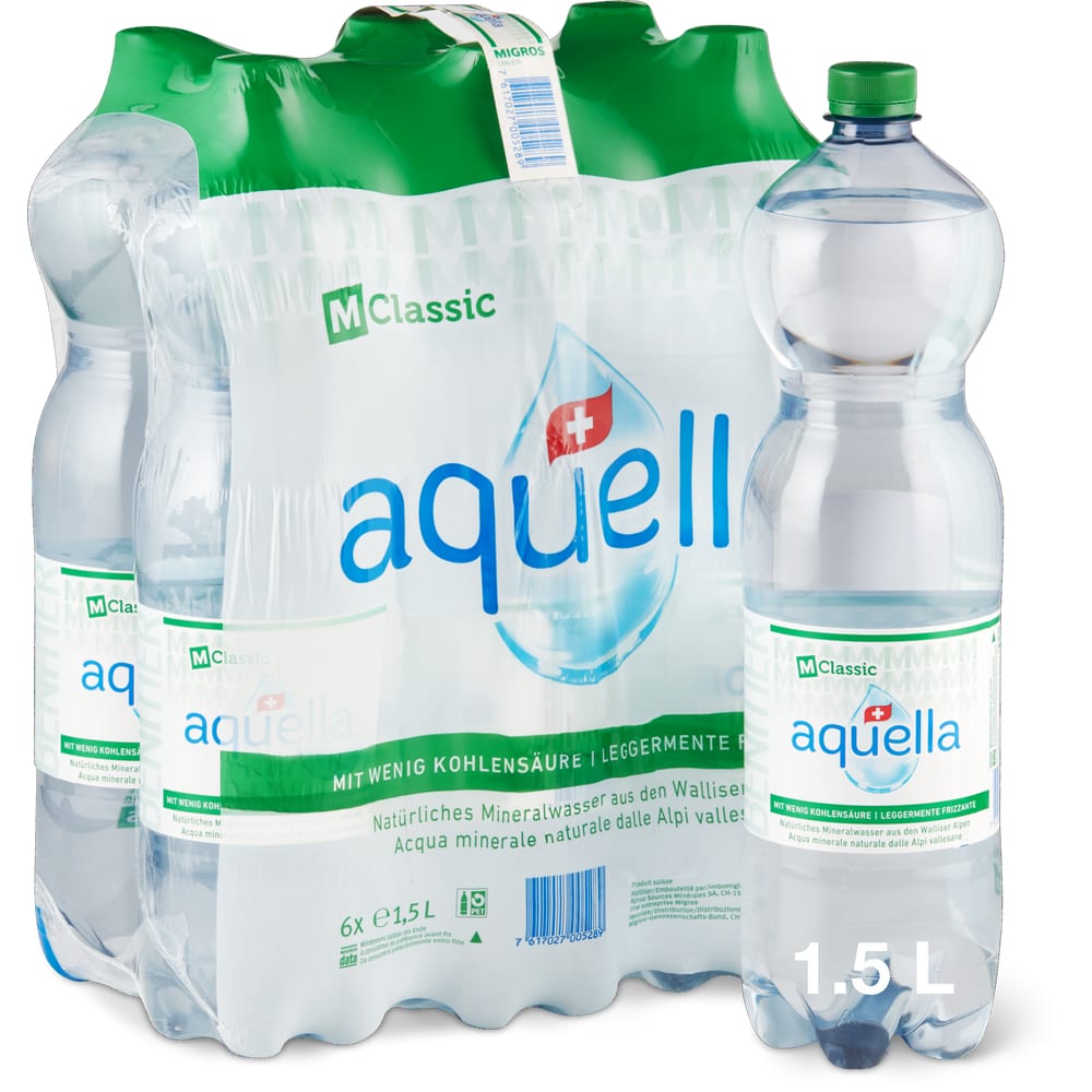 M-Classic Aquella Natürliches Mineralwasser Ohne Kohlensäure