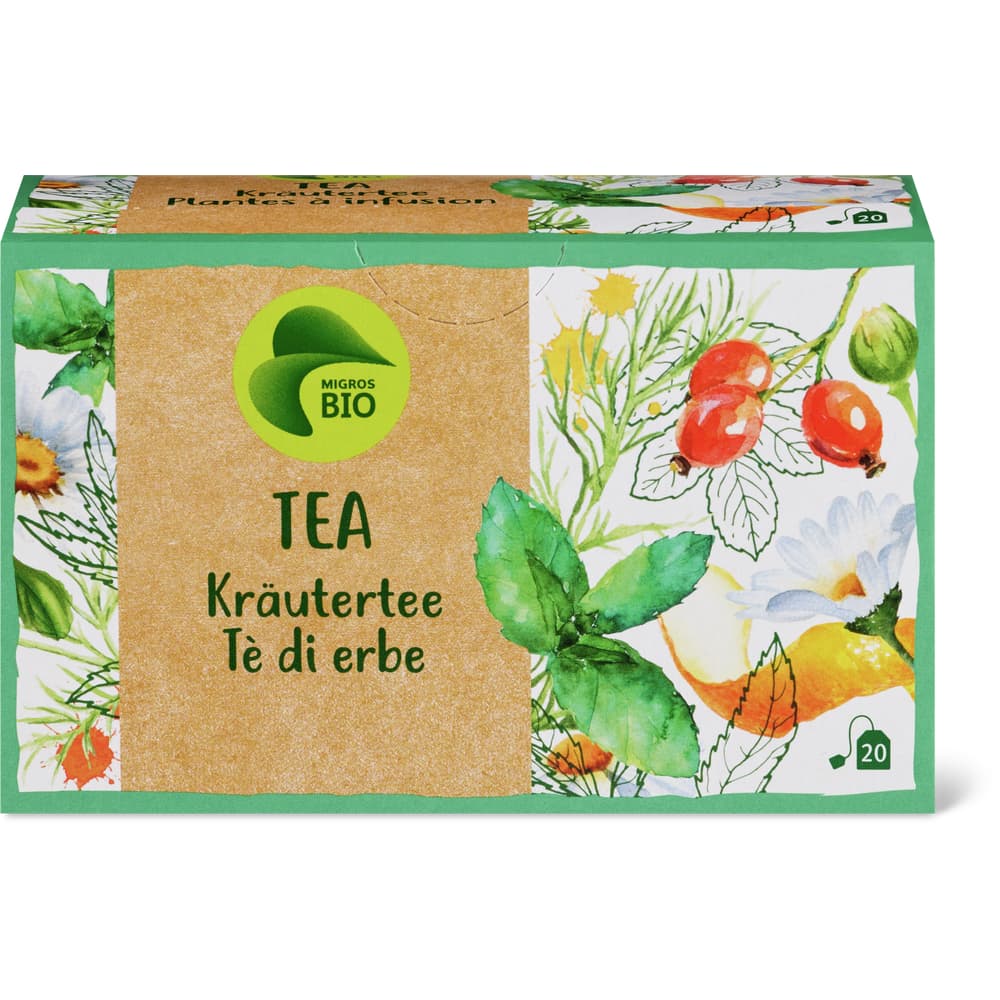 Migros Bio Kräutertee sanft & frisch
