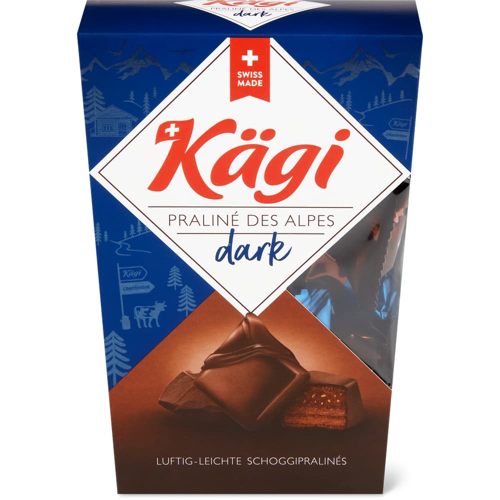 Kägi Praliné des Alpes Dunkel