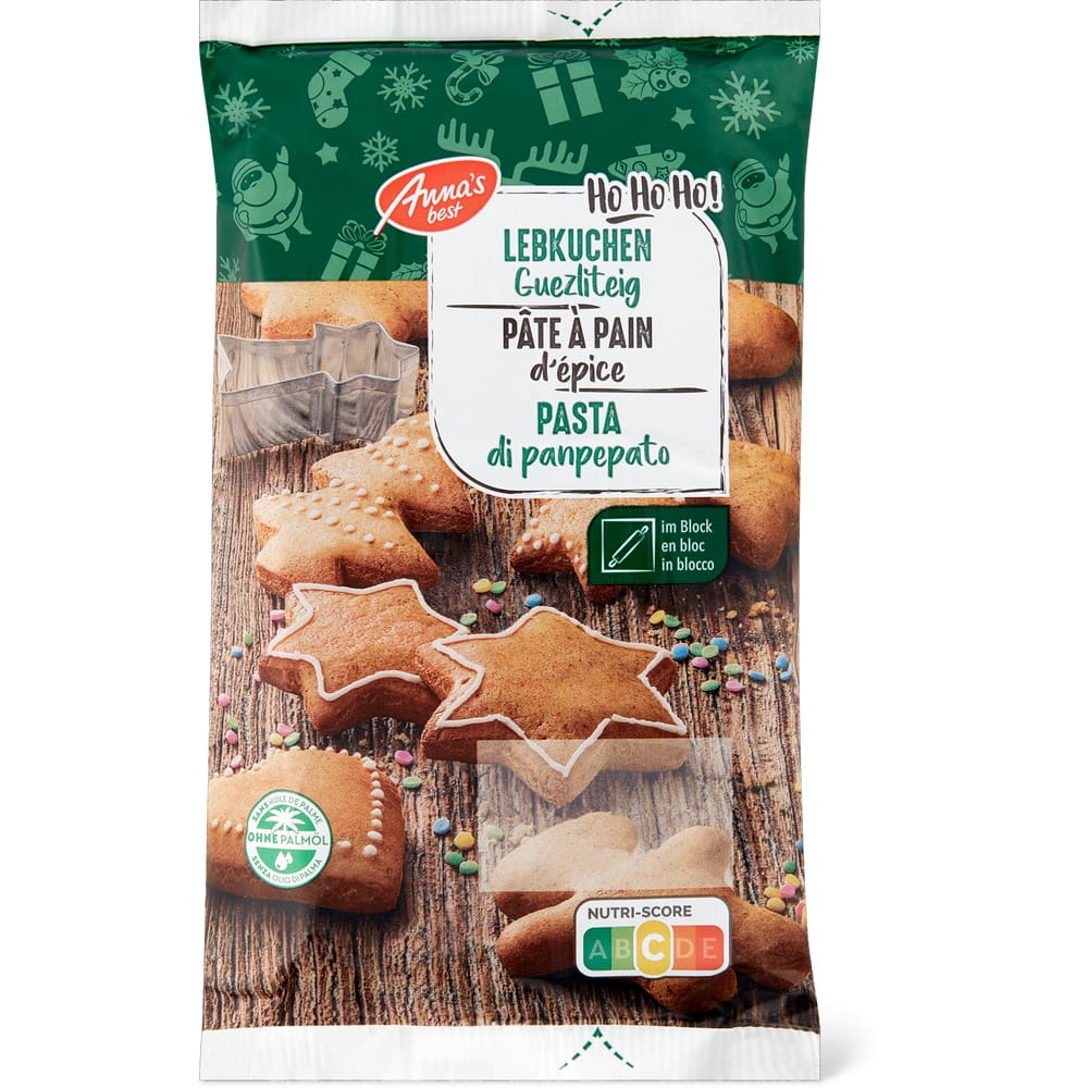 Anna's Best Lebkuchen Guetzliteig im Block