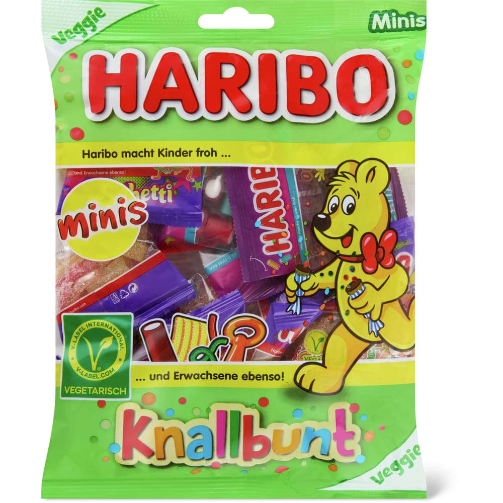 Haribo Knallbunt minis, vegetarisch