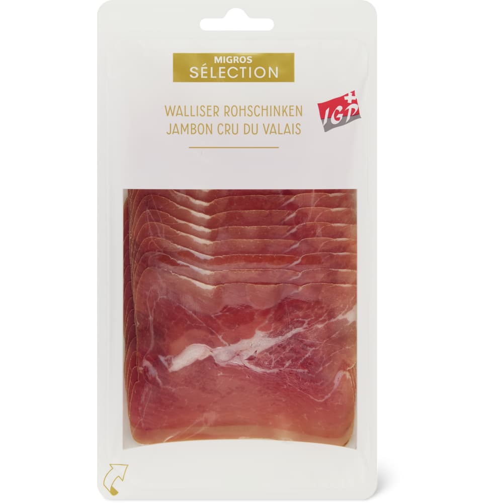 Sélection IGP Walliser Rohschinken