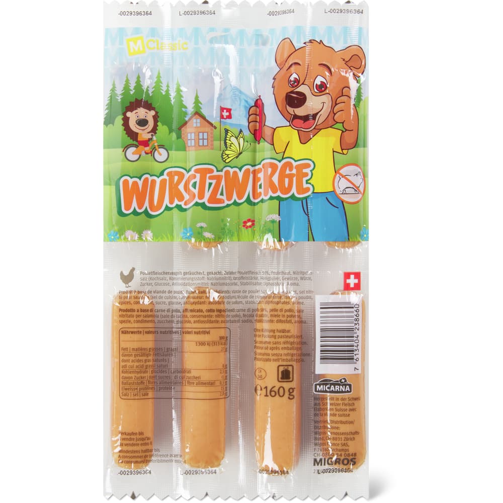 M-Classic Wurstzwerge Geflügel