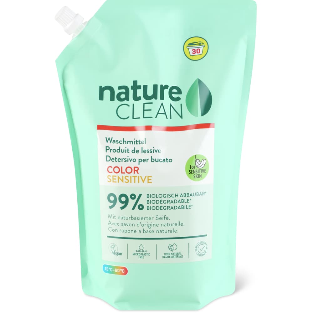 Nature Clean Waschmittel Color Sensitive