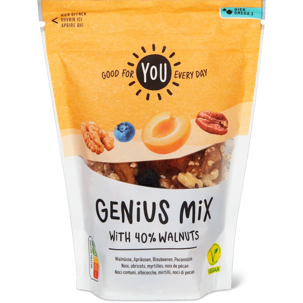 You Walnüsse, Blaubeeren, Aprikosen & Pecan